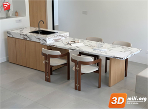 Dining Table Set Skp Files